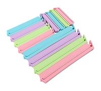 Kueohse Lot de 12 clips de scellement en plastique pour la cuisine - Tailles S, M, L