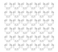 Kueohse Lot de 120 ampoules LED T8 avec clips en U, support de lampe fluorescente