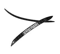 Kueohse Lot de 2 bandes réfléchissantes pour pare-chocs arrière pour Golf 8 MK8 pour pièces extérieures 2020-2022