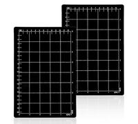 Kueohse Lot de 2 tapis de découpe, 9 x 6 grilles magnétiques espaceurs magnétiques pour machine de perforation