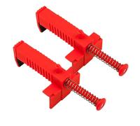 Kueohse Lot de 2 Tire-Fils pour Maçonnerie, Nivellement de Briques, Extracteur de Ligne pour Construction, Fixation de Bâtiment, Outils de Mesure, Rouge