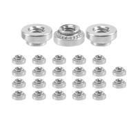 Kueohse Lot de 25 écrous à riveter M3 en acier inoxydable