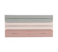 Kueohse Lot de 3 films en plastique, organisateur de rangement pour films de conservation des aliments, film en aluminium / papier ciré