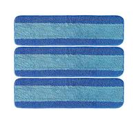 Kueohse Lot de 3 serpillères en microfibre pour nettoyeur de en bois dur