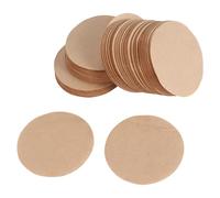 Kueohse Lot de 350 filtres ronds jetables en papier pour machines à café et