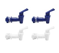 Kueohse Lot de 4 Bouteilles d'eau pour de Refroidisseur de Rechange, de Distributeur, Bec Verseur, Levier de Boisson, de Distribution