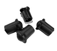 Kueohse Lot de 4 embouts de pieds antidérapants pour chaises pliantes - Protège les - Tapis de chaise antidérapant pour jardin, bureau, terrasse, extérieur