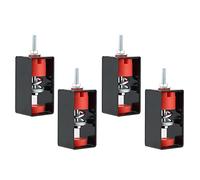 Kueohse Lot de 4 supports de plafond amortissant les vibrations, isolateur de vibrations à ressort pour le son et la résistance aux chocs pour studio de théâtre