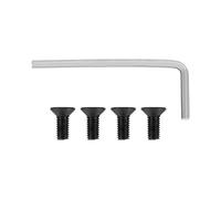 Kueohse Lot de 4 vis de guidon de scooter avec vis hexagonales pour accessoires M365 Es2