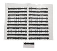 Kueohse Lot de 40 bandes de température autocollantes pour tester la température de 90 à 100 degrés Fahrenheit