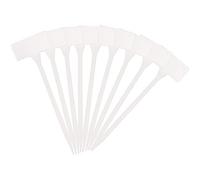 Kueohse Lot de 40 étiquettes pour plantes extérieures, en plastique imperméable, marqueurs de jardin en T, parfaits pour les fleurs
