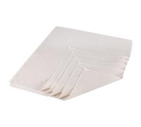 Kueohse Lot de 5 paquets de lingettes en mousseline pour la cuisine, 50 x 50 cm, non blanchies, réutilisables et lavables, en coton pour égouttage