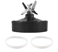 Kueohse Lot de 6 ailerons de rechange pour Blender Auto IQ BL450-70, BL451-70, BL454-70, BL455-70