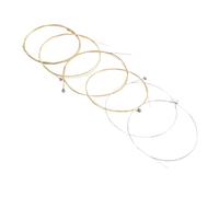 Kueohse Lot de 6 cordes métalliques pour guitare acoustique 1 m