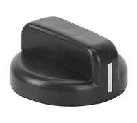 Kueohse Lot de 6 cuisinières en plastique noir pour cuisinière à gaz