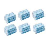 Kueohse Lot de 60 lingettes jetables avec têtes de rechange, recharges, grand paquet de brosse à plumeau pour nettoyer les stores à , au bureau, dans la voiture, les surfaces, installation