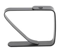 Kueohse Lot de 8 clips de nappe de table en acier inoxydable noir - Clips de table réglables et antidérapants avec clip fixe