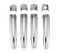 Kueohse Luxuriou Kit de revêtement autocollant chromé pour porte extérieure 208 2012-2018