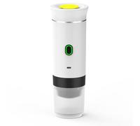 Kueohse Machine à Café Portable Électrique sans pour Voiture et Maison, Cafetière de Camping, Cafetière de Voyage, A