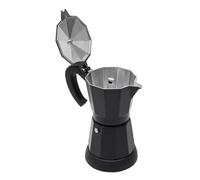 Kueohse Machine à Électrique pour 6 Tasses - Machine à Café Électrique de 300 ML, Cafetière à en Aluminium, Cafetière à Moka, Prise Européenne