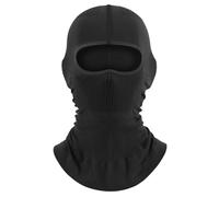 Kueohse Masque de Protection Solaire en Soie Glacée, Couvre-Chef de Sport Intégral, Masque D'Équitation pour Vélo et Moto, Noir