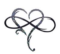 Kueohse Métal Décoration Un Mur Design Mur Art Pièce Décoration Amour Éternel Art Infini Ameublement Infini-S