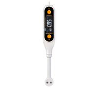 Kueohse Mètre de Salinité Alimentaire 5-En-1 Haute Précision pour Bouillon, Sauce et Aliments Marinés S. G EC TDS Testeur de Température Mètre à Sel