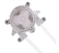 Kueohse Micro-Pompe Péristaltique DC 6 V-12 V, Mini-Moteur à Engrenages 500 pour Pompe D'Échantillonnage D'Encre de Laboratoire