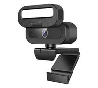 Kueohse Microphone Rotatif Webcam USB 4K 60FPS avec Autofocus et Lumière de Remplissage pour PC et Ordinateur Portable en Streaming.