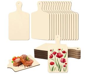 Kueohse Mini Charcuterie Boards Bricolage Décoratifs de Bois Décoratifs Copeaux de Bois Bricolage