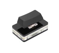 Kueohse Mini Keypad RVB Mécanique Interrupteur Rouge Clavier de Raccourci Un-Clé Mini Clavier à 1 Clé USB Macro Programmable Personnalisé A