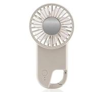 Kueohse Mini Ventilateur Personnel - Portable, à Main, Rechargeable par USB, 3 Vitesses, Refroidissement par Compression de Glace, Idéal pour, Le Bureau, L'Extérieur