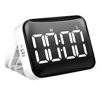 Kueohse Minuterie de Cuisine NuméRique - Minuterie de Compte à Rebours MagnéTique avec Grand Volume D'Affichage à LED pour la Cuisine et pour Les Enfants