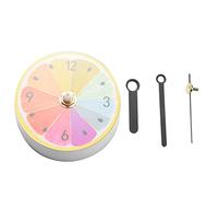 Kueohse modele de Citron Aimant Portable Horloge Murale de Cuisine refrigerateur Horloge magnetique de Arabe numerique Decor a