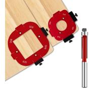 Kueohse Modèles de Rayon D'Angle pour Router de Travail des Gabarits et Modèles de Routeur D'Angle