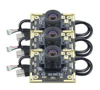 Kueohse Module de Caméra USB 2MP OV2710 avec Objectif de 100 Degrés, 3 Pièces pour Autodarts. IO pour Le Module de Caméra du Système de Score.