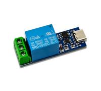 Kueohse Module de Relais USB DC avec Interface de Type-C avec Protection Contre Les Surintensités, Prend en Charge Le Contrôle du Commutateur par Port Série D'Ordinateur