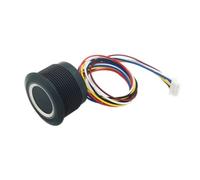 Kueohse Module D'Indicateur de Bague RGB R503 Module D'Empreintes Digitales, Module Capacitif, Scanner de Capteur D'Empreintes Digitales, Étanche IP65