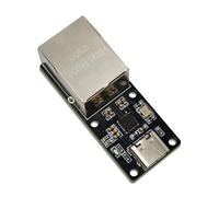 Kueohse Module Ethernet RJ45 USB-C CH397A 100 Mbps Adaptateur de Carte Réseau USB avec Support Plug and Play et Pilote