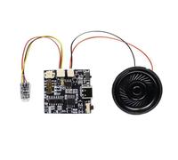 Kueohse Module Sonore Enregistrable GC07A pour Boîte-Cadeau, Carte de Noël et d'anniversaire, Couverture Musicale, Téléchargement MP3, Module Vocal à Lecture Automatique.