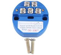 Kueohse Module Transmetteur de Température RTD PT100 Résistance Thermique -50-100°C Sortie DC24V 4-20MA Installation Facile Facile à Utiliser