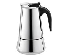 Kueohse Moka CafetièRe Espresso Latte Percolateur CuisinièRe CafetièRe Espresso Pot Machine à Café Italienne 100Ml en Acier Inoxydable