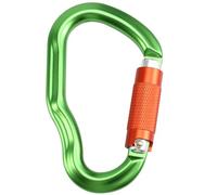 Kueohse Mousqueton de Grimpe à Verrouillage à Vis 25 KN, Mousqueton de Sécurité Robuste pour la, la Laisse de Chien, la Balançoire.