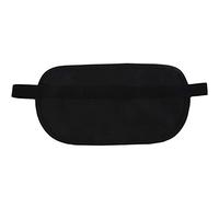 Kueohse Nouveau sac banane pour passeport Money Portefeuille caché Noir, Noir , Autre