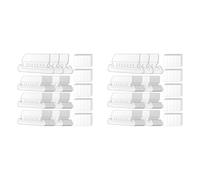 Kueohse Onglets pour Dossiers de Fichiers, 200 Ensembles D'Étiquettes pour Dossiers Suspendus Onglets et Inserts en Plastique de 2 Pouces pour Dossiers Suspendus