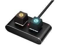 Kueohse Ordinateur de Bureau Interrupteur d'alimentation Externe PC PC Mère/Off Bouton Extension du Bouton Démarrer la Fonction d'alimentation/Désactivation avec Adaptateur