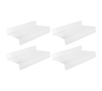 Kueohse Organisateur de Tiroir à Épices en Acrylique Transparent, Insert de Tiroirs pour Pots D'Assaisonnement, Plateau à Épices de Cuisine pour Tiroir (Pot Non Inclus)