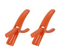 Kueohse Outil de Décorticage D'Écrevisses, Décortiqueur D'Écrevisses Décortiqueur de Crevettes Outil de Fruits de Mer, Décortiqueur D'Écrevisses Orange