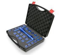 Kueohse Outil D'Installation D'Extracteur de Roulements de Vélo Roues/Roulements de Moyeu de Presse Cadre de Queue Souple Outil de Presse Accessoire de Vélo