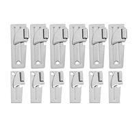 Kueohse Ouvre-BoîTe P-38 et P-51 Ouvre-BoîTe de Camping en Acier Inoxydable Ouvre-BoîTe Portable pour Cuisine, Voyage, Camping